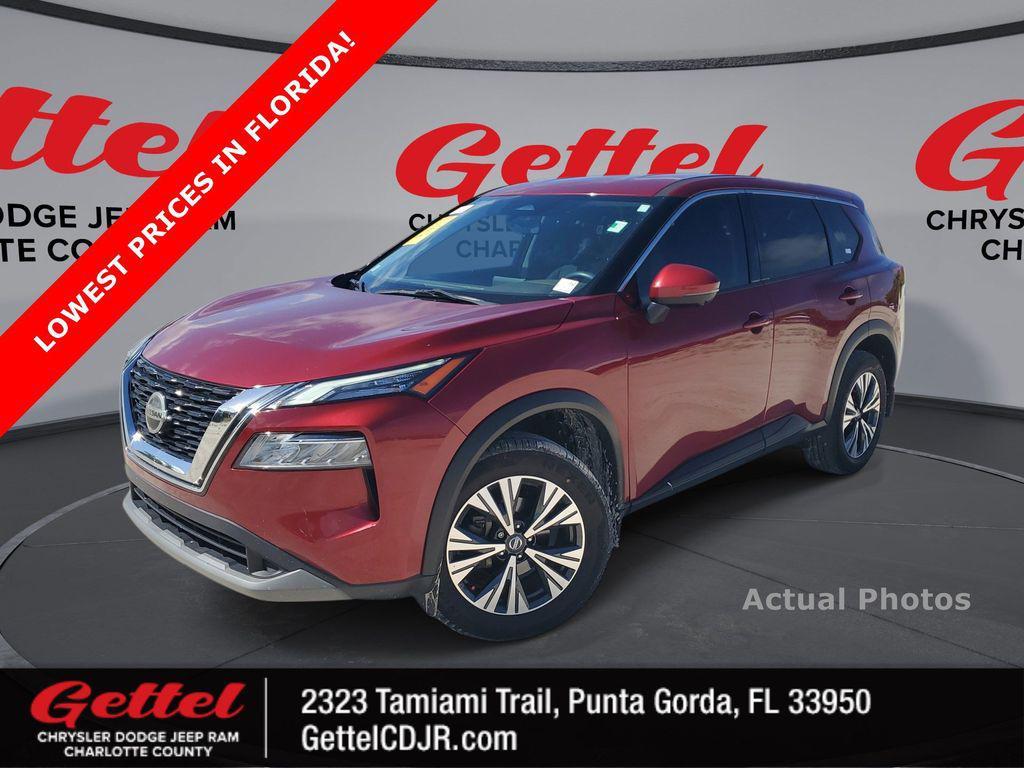 used 2021 Nissan Rogue car, priced at $18,733
