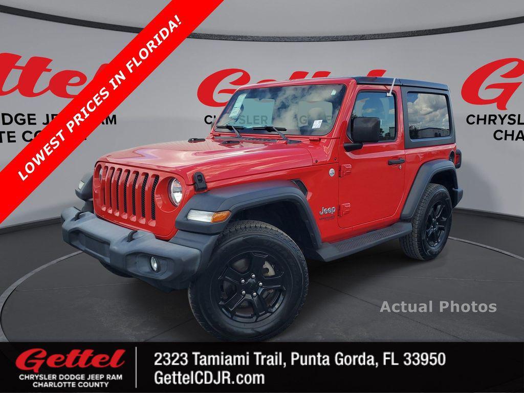 used 2020 Jeep Wrangler car, priced at $21,799