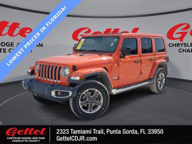 used 2019 Jeep Wrangler Unlimited car, priced at $27,632