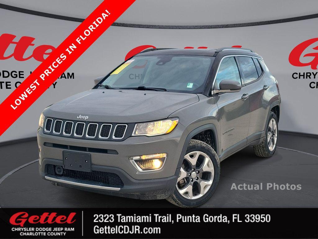 used 2021 Jeep Compass car, priced at $15,806
