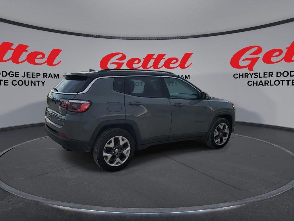 used 2021 Jeep Compass car, priced at $15,806