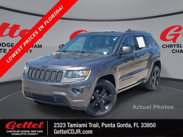 used 2015 Jeep Grand Cherokee car, priced at $13,028