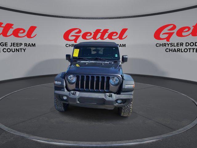 used 2018 Jeep Wrangler Unlimited car, priced at $23,399