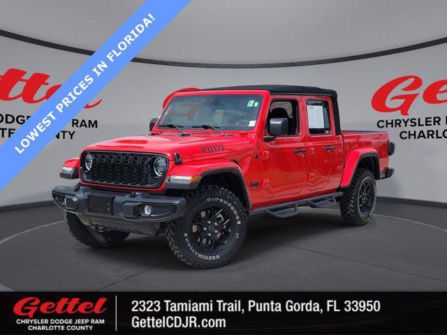 used 2024 Jeep Gladiator car, priced at $42,299