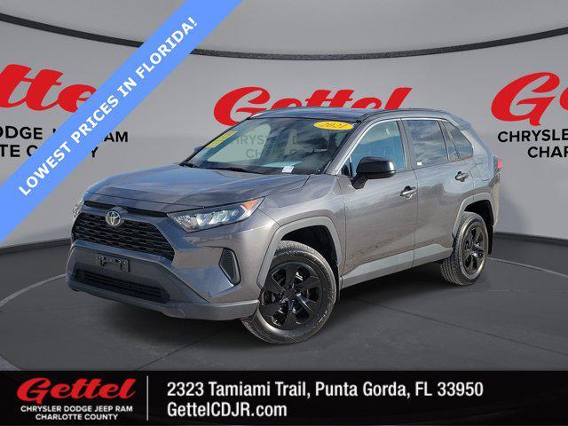 used 2021 Toyota RAV4 car, priced at $23,045