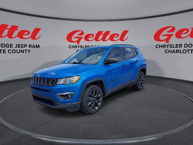 used 2021 Jeep Compass car, priced at $19,999
