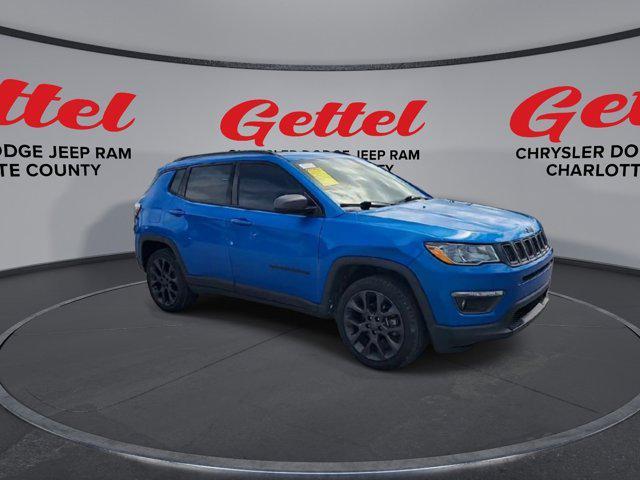 used 2021 Jeep Compass car, priced at $19,999