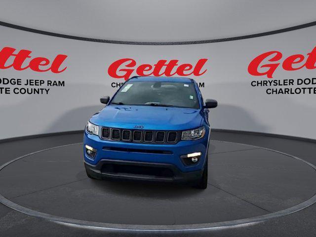 used 2021 Jeep Compass car, priced at $19,999