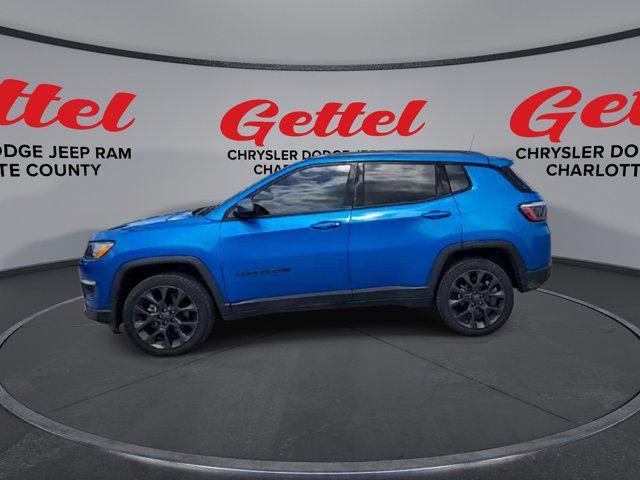 used 2021 Jeep Compass car, priced at $19,999
