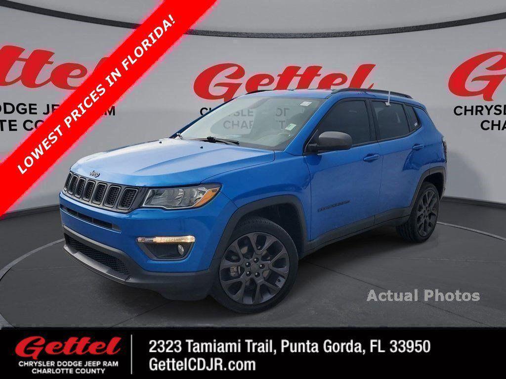 used 2021 Jeep Compass car, priced at $19,599
