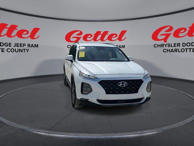 used 2019 Hyundai Santa Fe car, priced at $15,299