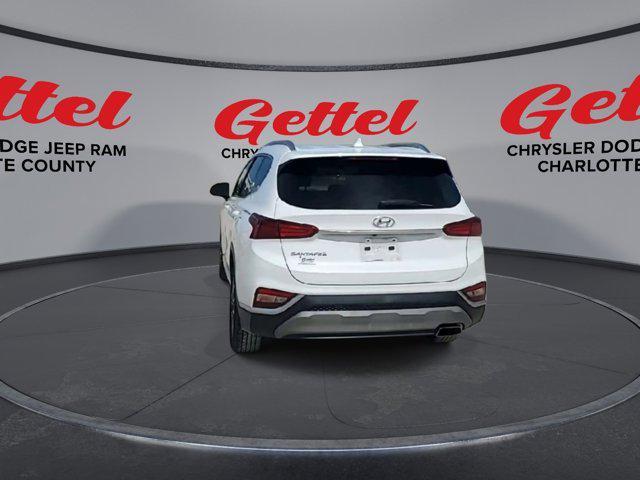 used 2019 Hyundai Santa Fe car, priced at $15,299