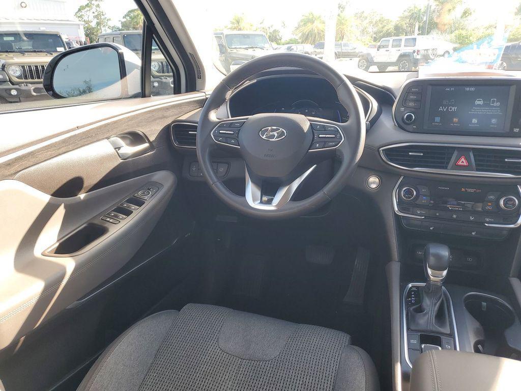 used 2019 Hyundai Santa Fe car, priced at $14,799