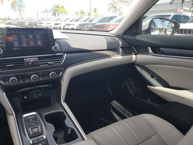 used 2022 Honda Accord Hybrid car, priced at $26,628