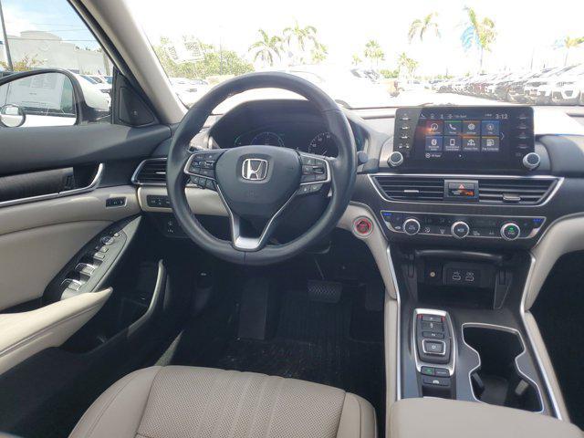 used 2022 Honda Accord Hybrid car, priced at $26,628