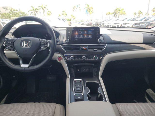 used 2022 Honda Accord Hybrid car, priced at $26,628