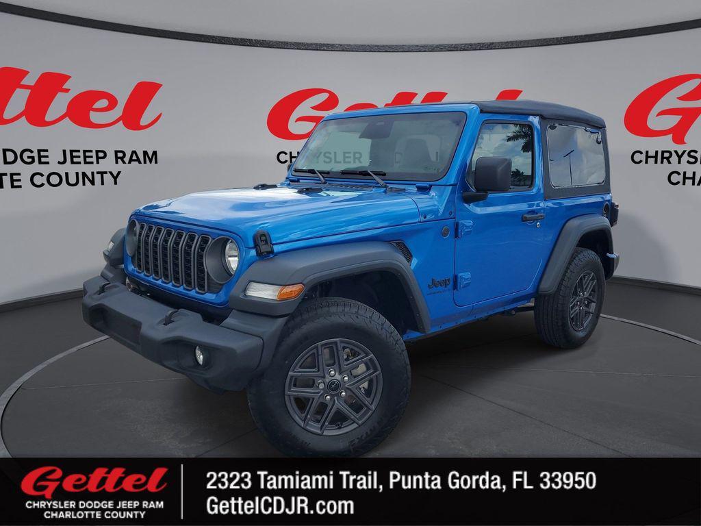 new 2025 Jeep Wrangler car, priced at $40,156