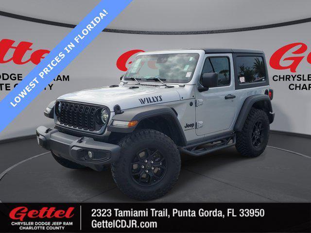 used 2024 Jeep Wrangler car, priced at $37,281