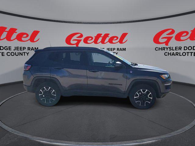 used 2021 Jeep Compass car, priced at $17,629