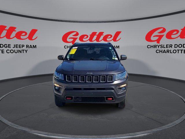 used 2021 Jeep Compass car, priced at $18,391