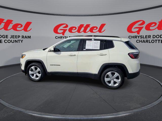 used 2021 Jeep Compass car, priced at $17,859