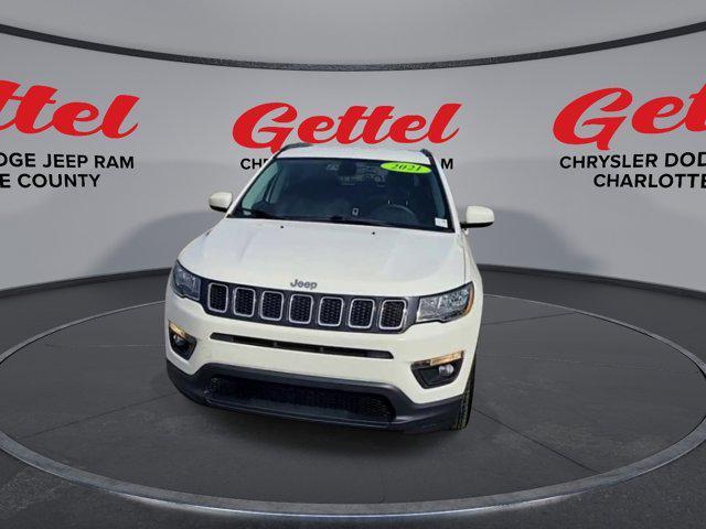 used 2021 Jeep Compass car, priced at $17,859