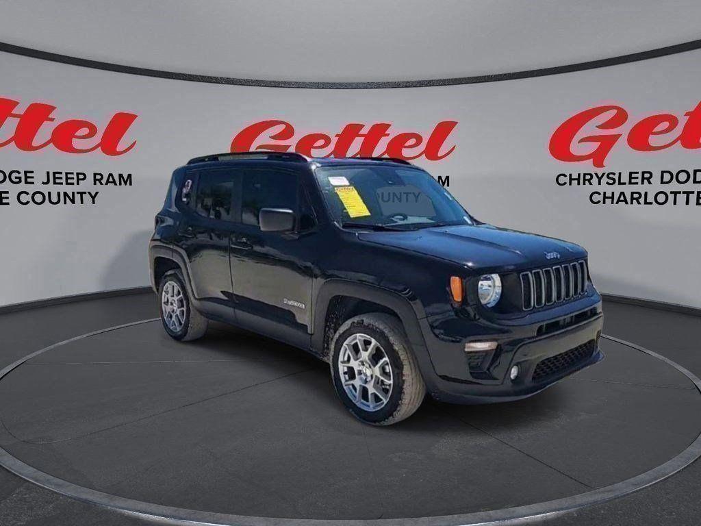 used 2022 Jeep Renegade car, priced at $17,499
