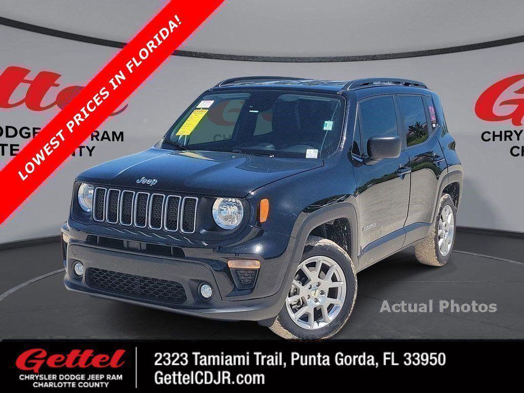 used 2022 Jeep Renegade car, priced at $18,000