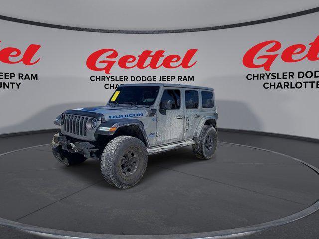 used 2021 Jeep Wrangler Unlimited 4xe car, priced at $29,699