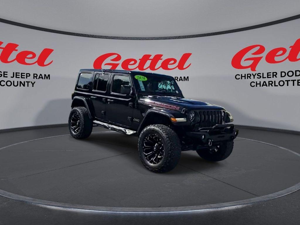 used 2020 Jeep Wrangler Unlimited car, priced at $30,639