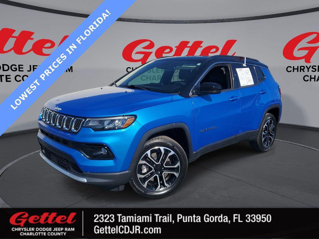 used 2024 Jeep Compass car, priced at $21,799