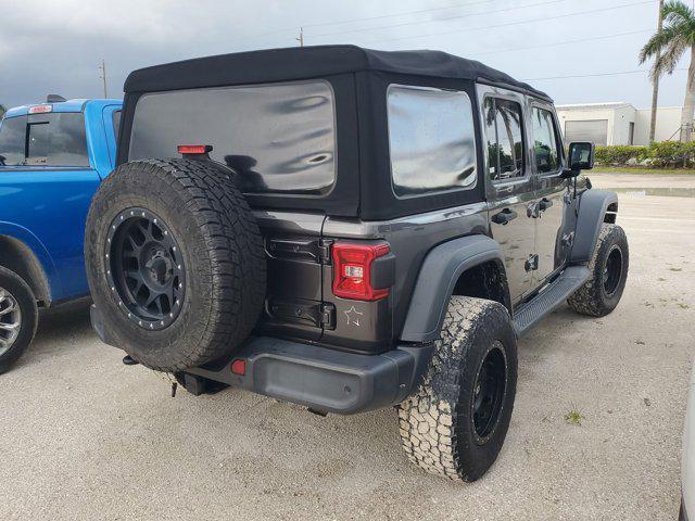 used 2018 Jeep Wrangler Unlimited car, priced at $19,649