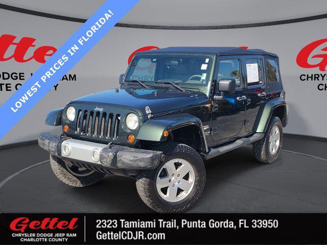 used 2010 Jeep Wrangler Unlimited car, priced at $15,025