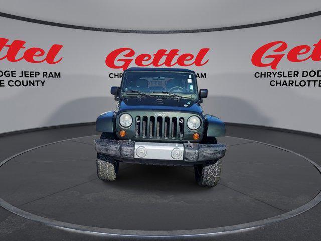 used 2010 Jeep Wrangler Unlimited car, priced at $14,670