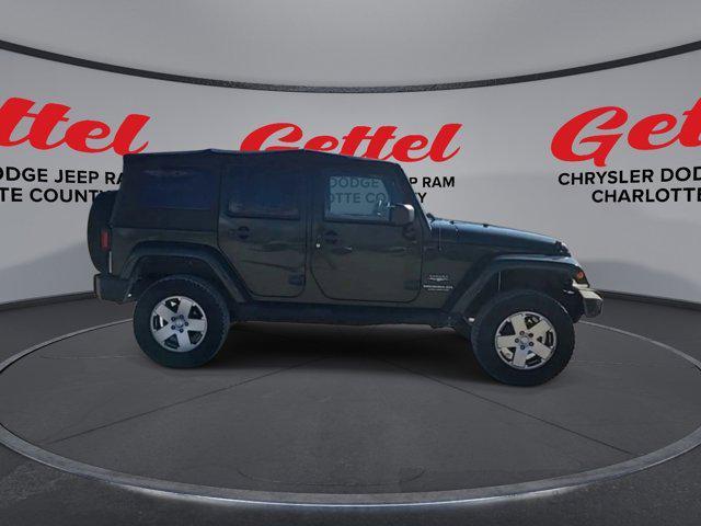 used 2010 Jeep Wrangler Unlimited car, priced at $14,999