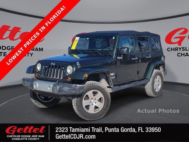 used 2010 Jeep Wrangler Unlimited car, priced at $14,999