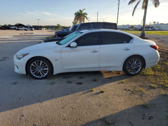 used 2018 INFINITI Q50 car, priced at $13,990