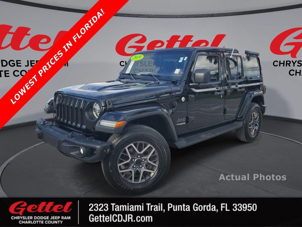 used 2019 Jeep Wrangler Unlimited car, priced at $25,999