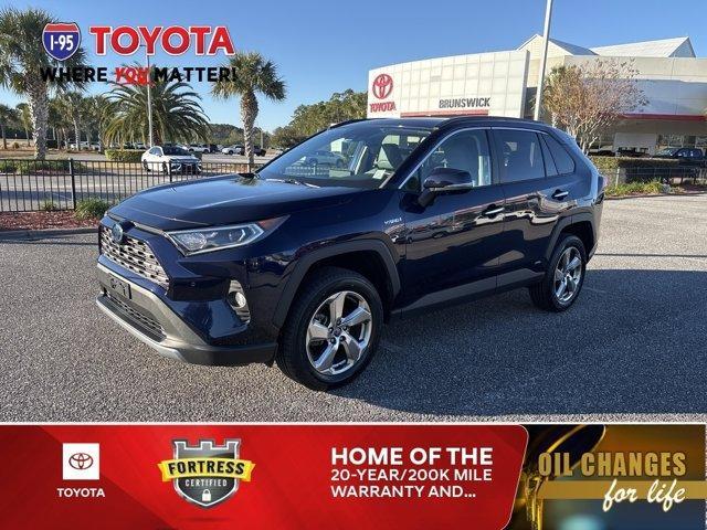 used 2020 Toyota RAV4 Hybrid car, priced at $32,400