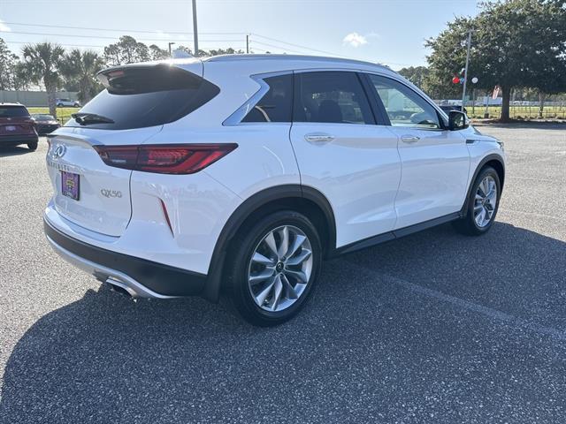 used 2022 INFINITI QX50 car, priced at $35,950