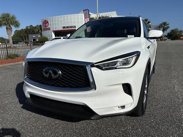 used 2022 INFINITI QX50 car, priced at $35,950