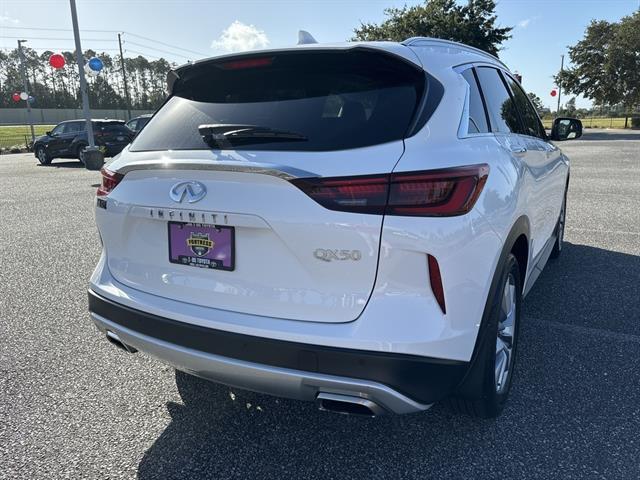 used 2022 INFINITI QX50 car, priced at $35,950