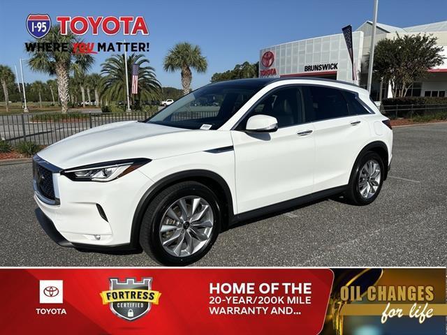 used 2022 INFINITI QX50 car, priced at $35,950