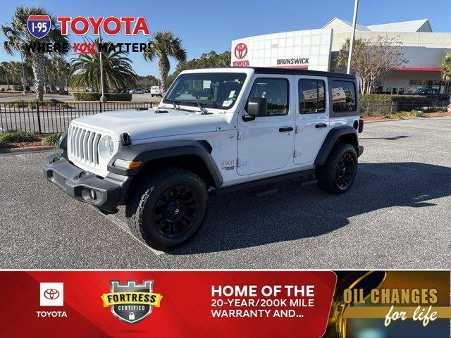 used 2018 Jeep Wrangler Unlimited car, priced at $25,000