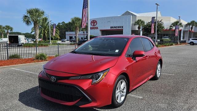 used 2021 Toyota Corolla Hatchback car, priced at $18,250