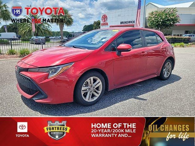 used 2021 Toyota Corolla Hatchback car, priced at $18,250