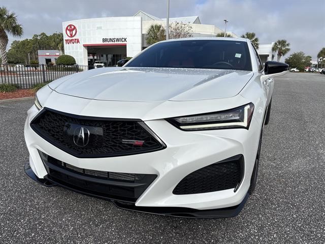 used 2023 Acura TLX car, priced at $47,100