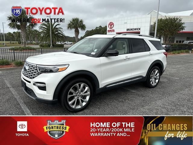 used 2021 Ford Explorer car, priced at $36,500