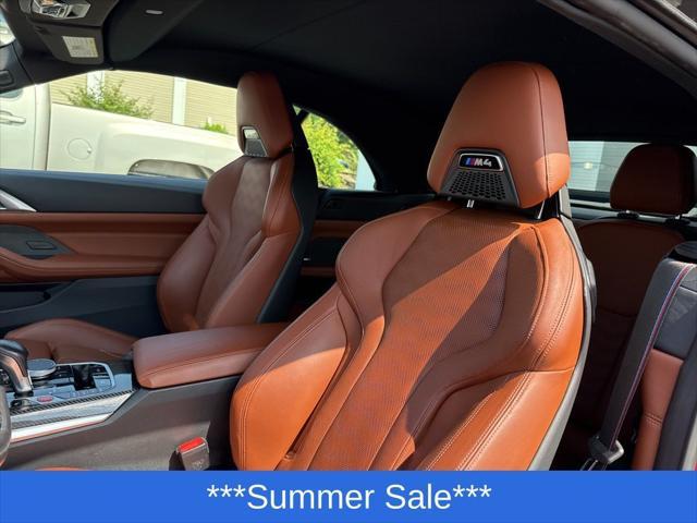 used 2023 BMW M4 car, priced at $76,298