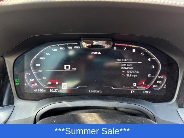 used 2023 BMW M4 car, priced at $76,298